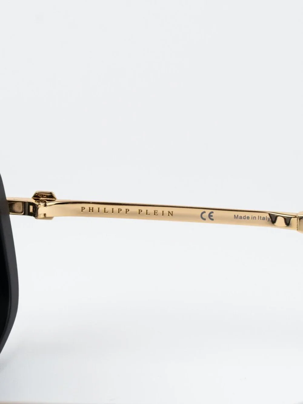 Philipp Plein Men Sunglasses Black Smoke Rainbow Mirror Pilot SPP008M 703V